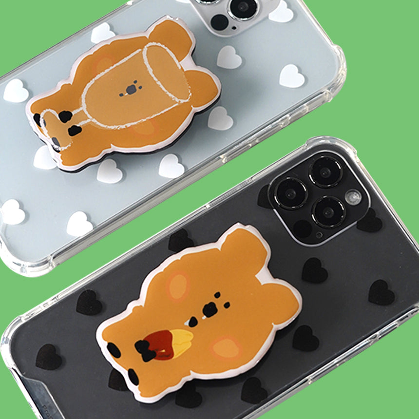 Griptok グリップトック スマホグリップ クオッカ スウィートポテト 2109GRTCBLA0303