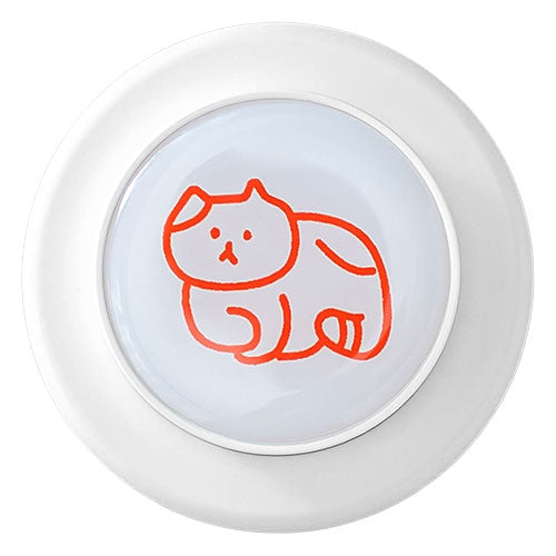 Griptok Magsafe対応スマホグリップ グリップトック マグセーフで着脱自在 スタンド サークル/ねこ 33GPCCEPWHCC18